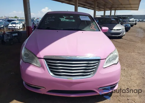 2012 Chrysler 200 Touring из США, поврежденный, VIN 1C3CCBBB5CN288253